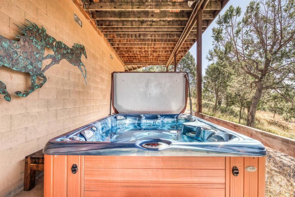 Perk Canyon Hidden Acres-Hot Tub-Gas Fireplace Ruidoso Exterior foto