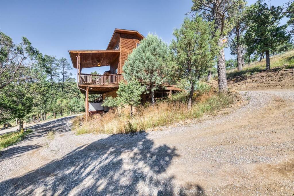 Perk Canyon Hidden Acres-Hot Tub-Gas Fireplace Ruidoso Exterior foto